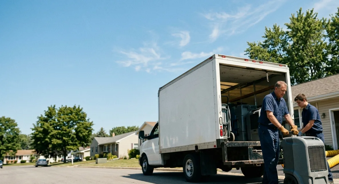 Water Damage Cleanup in Tiro, OH near me